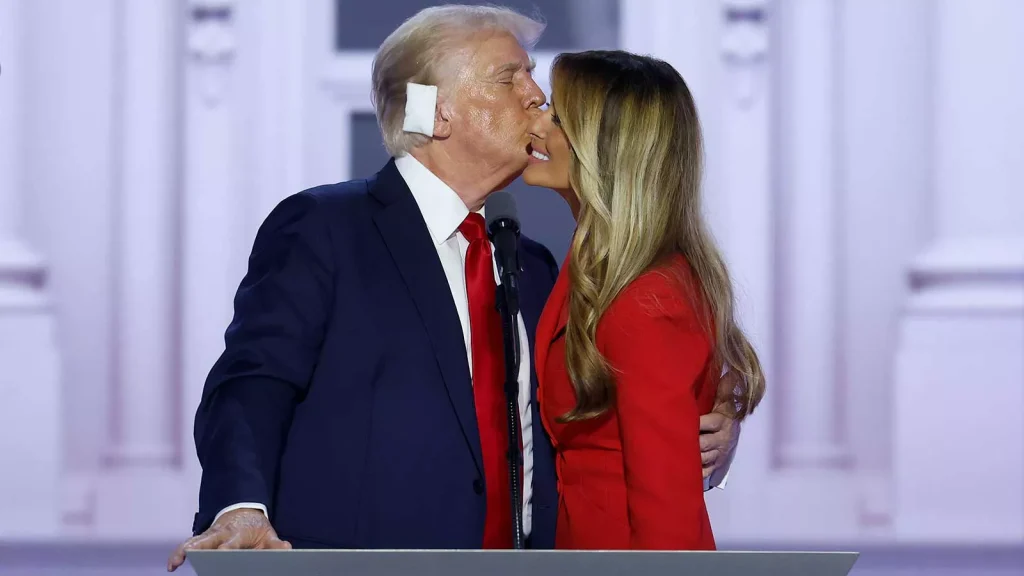Жена Трампа